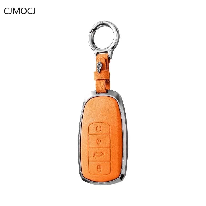 For 2023 Chery Tiggo 8 7 Plus 8 Pro 9 Kunpeng Edition Xingtu Yaoguang Arrizo 8 Key Case Cover, Aluminum Alloy Key Fob Keychain