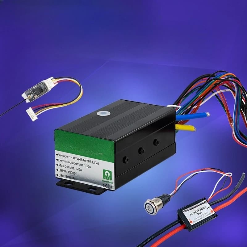 ESC, model aircraft FOC brushless motor VESC75