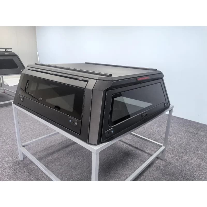 Pickup truck modification, three doors, front and rear glass aluminum alloy high cover, suitable for 2023 T9