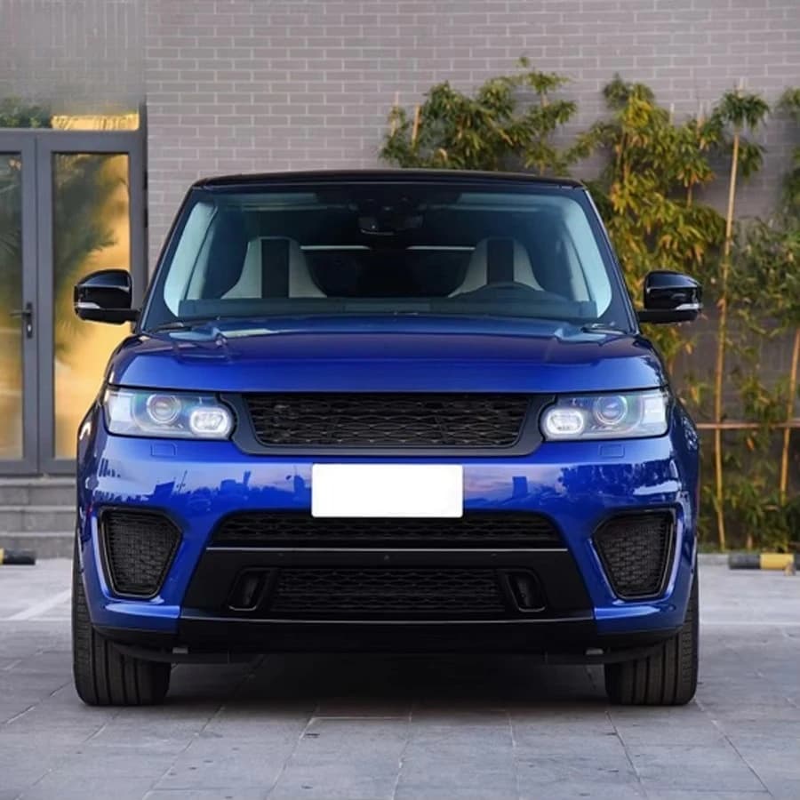 RR Sport  Body Kits for Sport to SVR Style with Front Bumper Grill and Rear Bumper Muffler Tips 2013 to 2016 Year