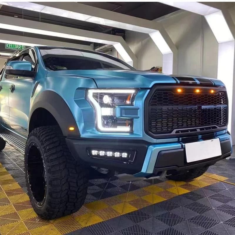 High Quality T6 T7 T8 Pickup Truck Second‑generation Raptor Style Body Kit Aftermarket Exterior Tuning Replacement  Accessories