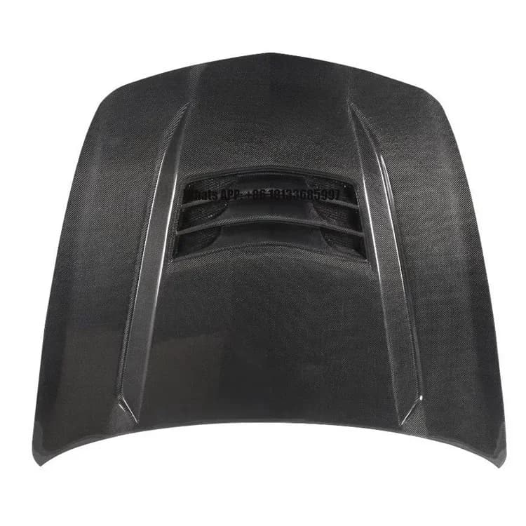 High Quality New Style Engine Cover Forged Carbon Fiber Front Hood Bonnet Fit for Cadillac CTS-V 2013-2018
