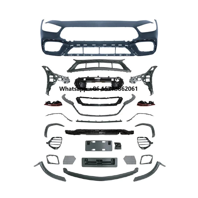 Style Body Kit for W290 - Grille Front Rear Bumper FRP Material High Quality Auto Parts