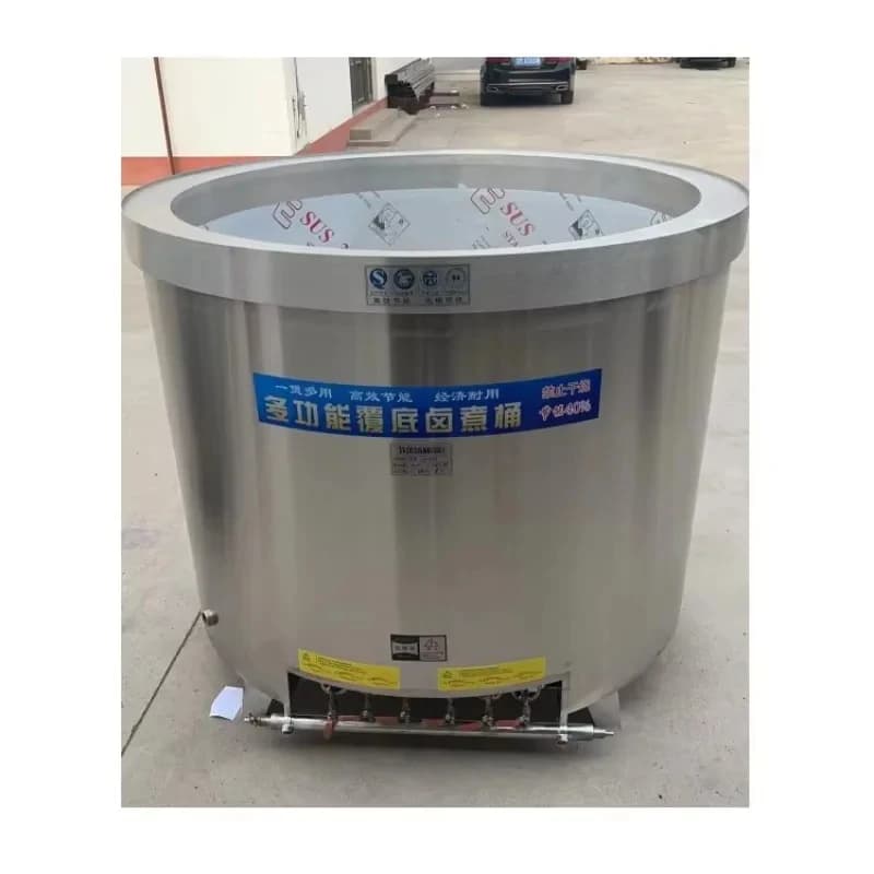 Commercial Large Sm 0 Liter Stainls Steel Industrial Cooking Pot with Blender