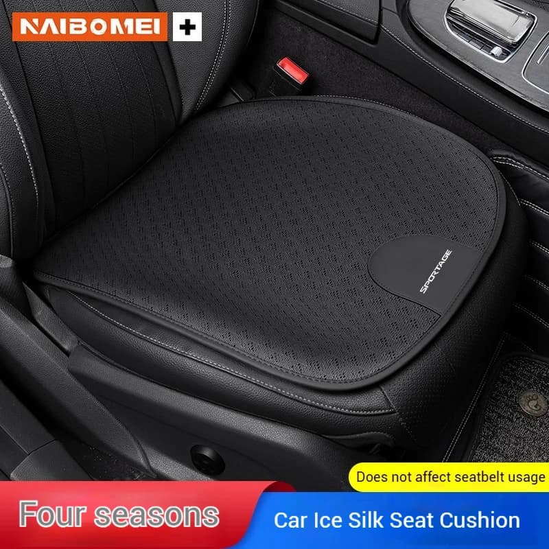 Car Seat Cushion Ice Silk Breathable Car Front Rear Seat Protection Pad Seat Cover Four Seasons Universal For Kia Sportage