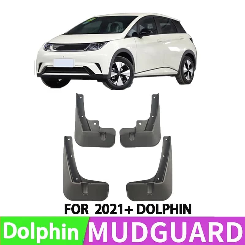 Suitable for 2021+ Dolphin DOLPHIN Car Front and Rear Wheel Special Fender Splash Protection Device