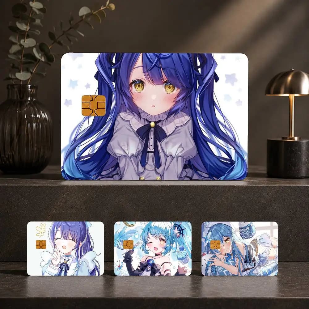 Amamiya K-Kokoro C-Cute VTuber Sticker Film Tape Skin for Credit Card Debit Card Waterproof Stickers