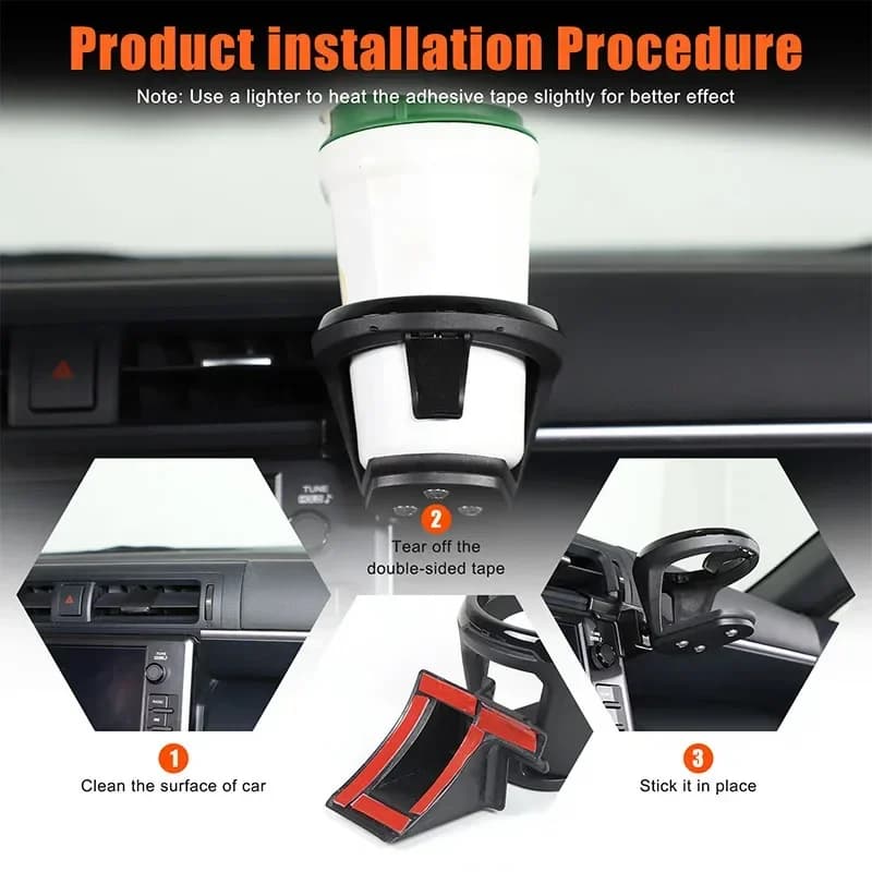1 piece set For Toyota 86 Subaru BRZ 2022+ ABS Black car navigation screen air outlet cup holder car modification accessories