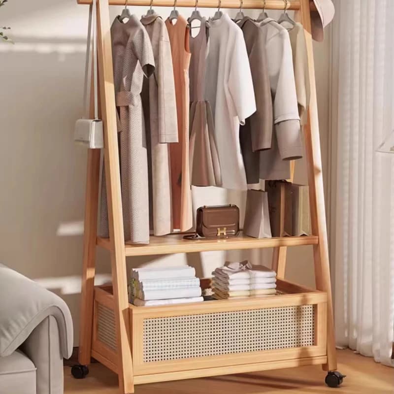 Night Arredo Coat Rack Wood Songmics European Burros Waterproof Coat Rack Resistant Galan Colgador De Ropa Organizer Furniture