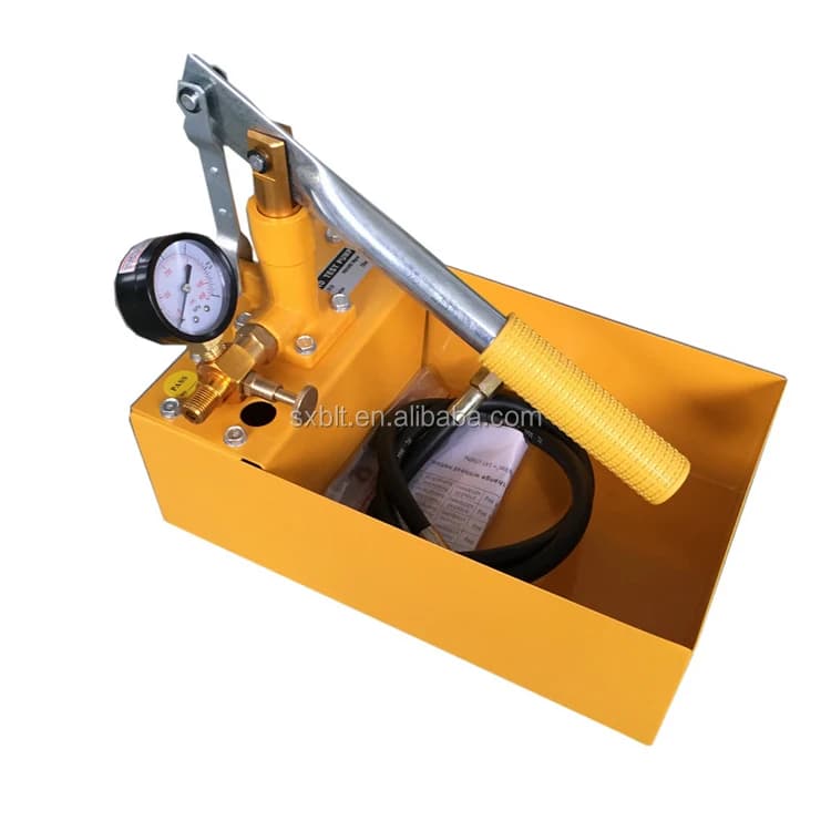 Philippines Hand Pumps Hydraulic Manual Hydrostatic test Pump for Sale