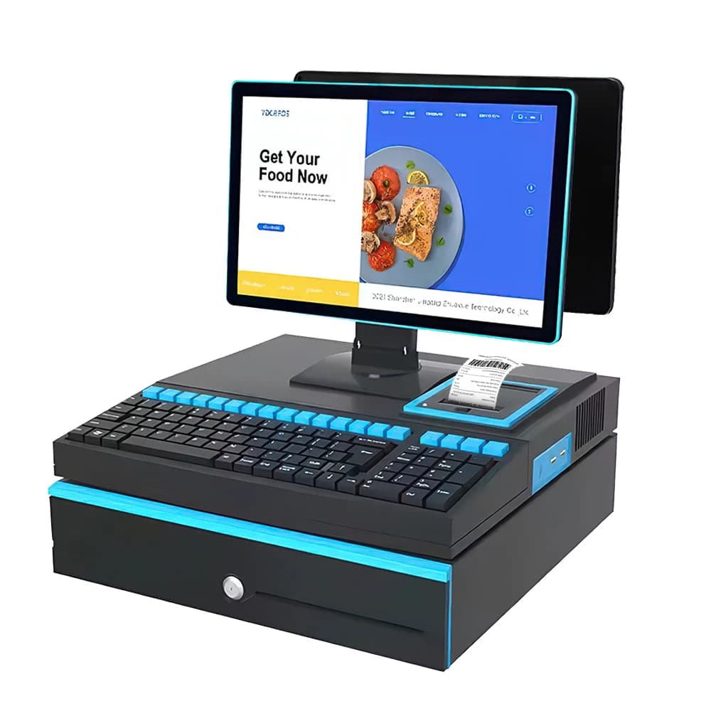 Hot Selling 15.6-Inch HD Touch Screen Self-Service Kiosk - Fast Order & Payment Terminal