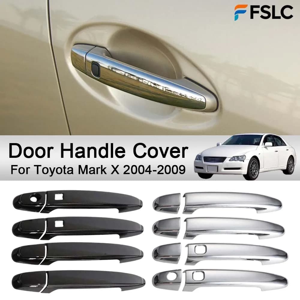 Cars Accessories Door Handle Cover For Toyota Mark X 2004-2009 Car Decoration Exterior Styling Upgrade Modify A Car