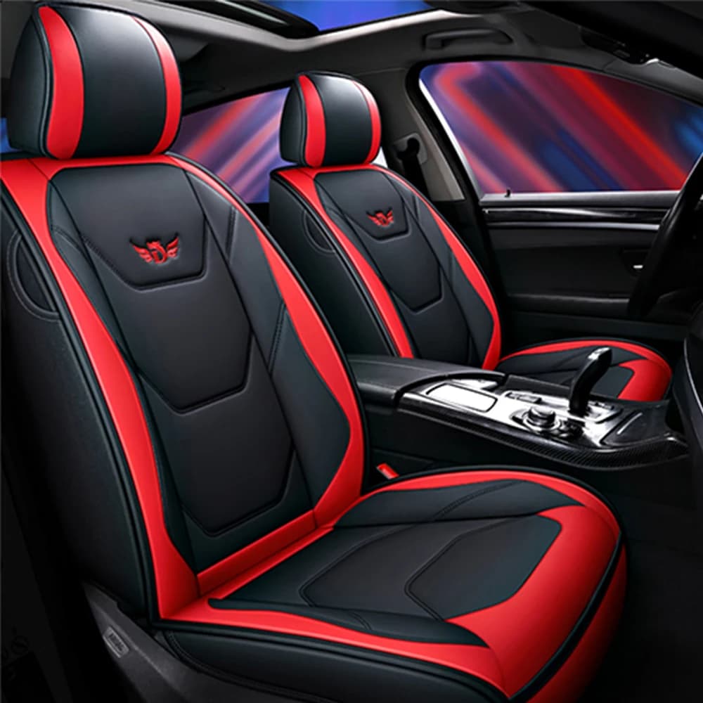Leather Car Seat Covers for Chevrolet Captiva Aveo Cruze Epica Lacetti Sonic Spark Equinox Malibu Universal Interior Accessories