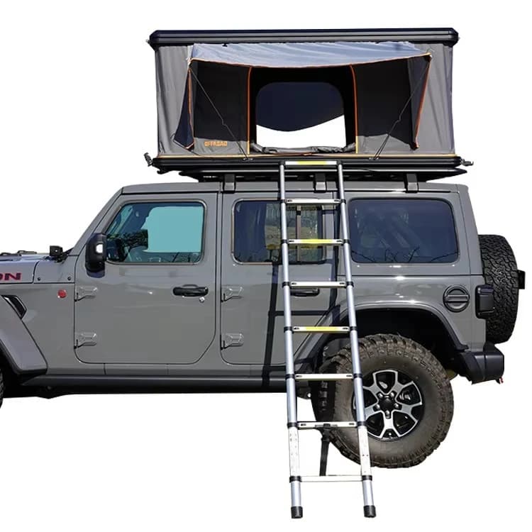 High Quality 2-3 Person Waterproof Large Space Aluminum Roof Top Tent Portable Hard Shell Pop up Car Roof Tent