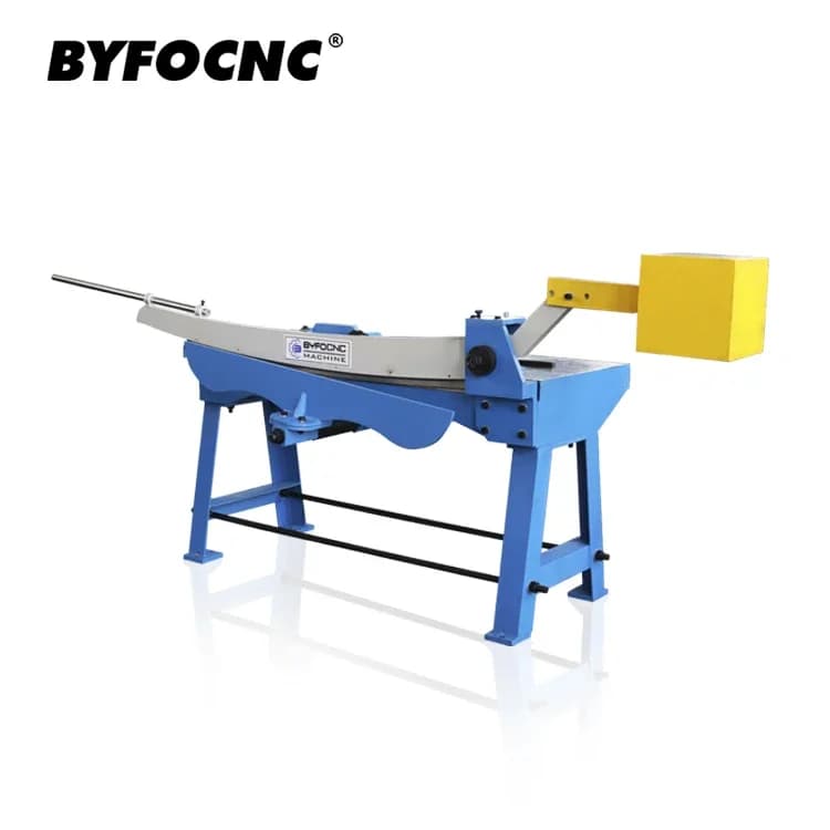 Hvac Duct Manual Sheet Shear Plate Shearing Machine
