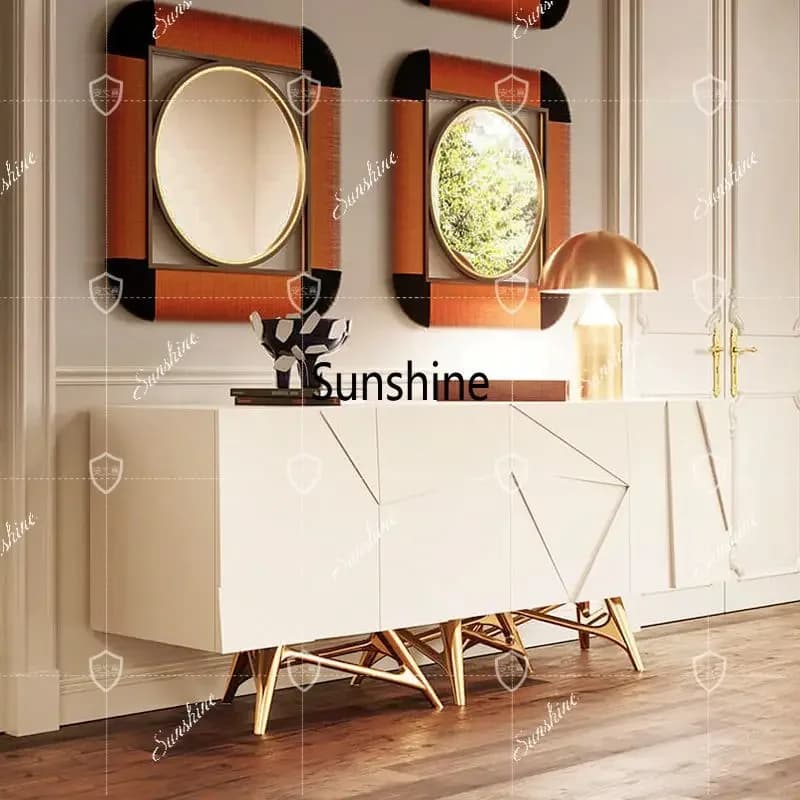 Italian storage locker simple decorative cabinet  FT