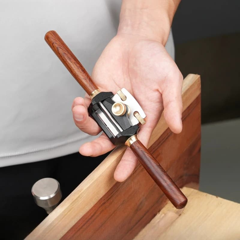 Woodworking bird planer one word planer fine tuning flat bottom arc bottom musical instrument model handmade mini planer