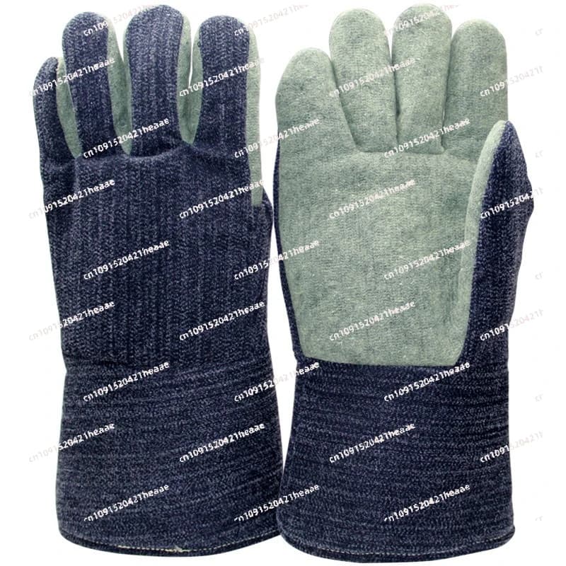 Suitable for  ABL-S536 400 ° C Guantes resistentes al calor, guantes de aislamiento térmico industrial para soldadura, forjado,