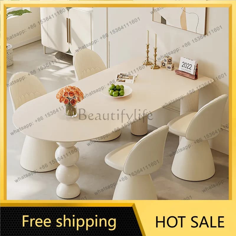 Lounge Designer Dining Table Nordic Modern Luxury Mid Century Dining Table Corner Service Mesas De Jantar Living