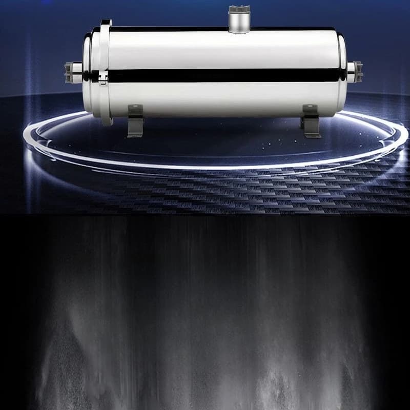 Horizontal whole house water purifier stainless steel shell ultrafiltration membrane 5T/H water purifier center