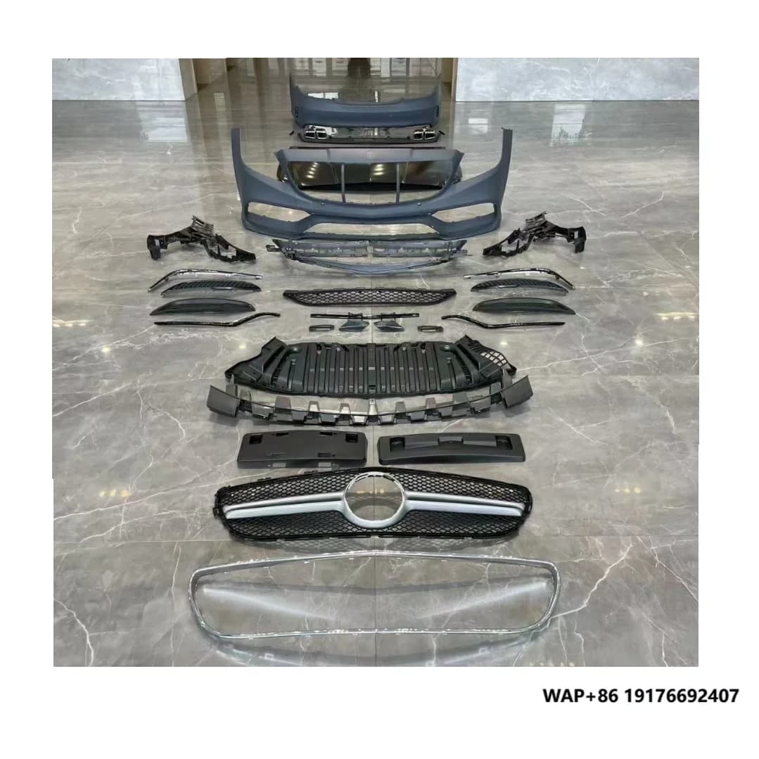 XLstyling Car Body Kit for Benz W218 CLS63 Conversion Facelift Upgrade Retrofit Bodykit With Aluminum Hood