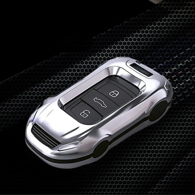For Volkswagen Magotan Touran Tiguan Bora CC ABS Car Key Protection Shell Cartoon Smart Remote Key Cover Interior Accessories