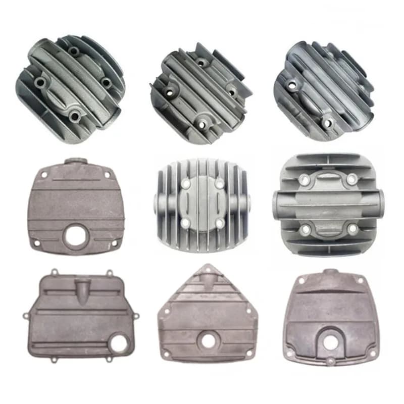 1 Piece Air Compressor Parts Cylinder Head Cover Portable Air Pump Compressor Cylinder Head Cover