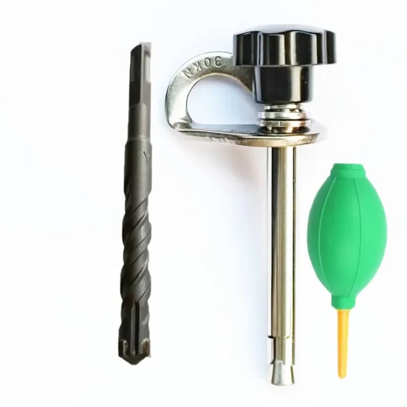 Removable anchor spikes Reuse expansion screws Rock climbing Rescue Escape Air conditioning Installation Aerial work