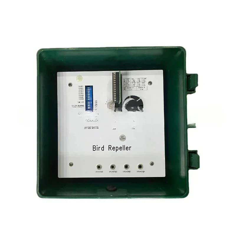 Best sellOutdoor Ultrasonic 4 Speakers System Sound Bird Deterrent Waterproof Anaimal Repeller