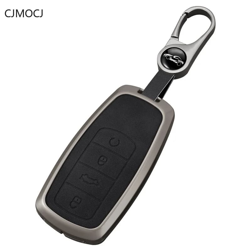 Premium Zinc Alloy Key Cover Case for Chery Tiggo 8 Pro/Tiggo 9/Tiggo 7 Plus/Tiggo 8L/Arrizo 8 (2024) - Protective Key Fob Shell