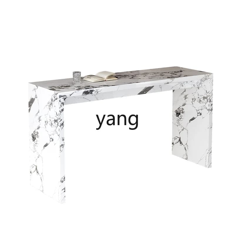 LMM， living room kitchen partition tall table open kitchen island