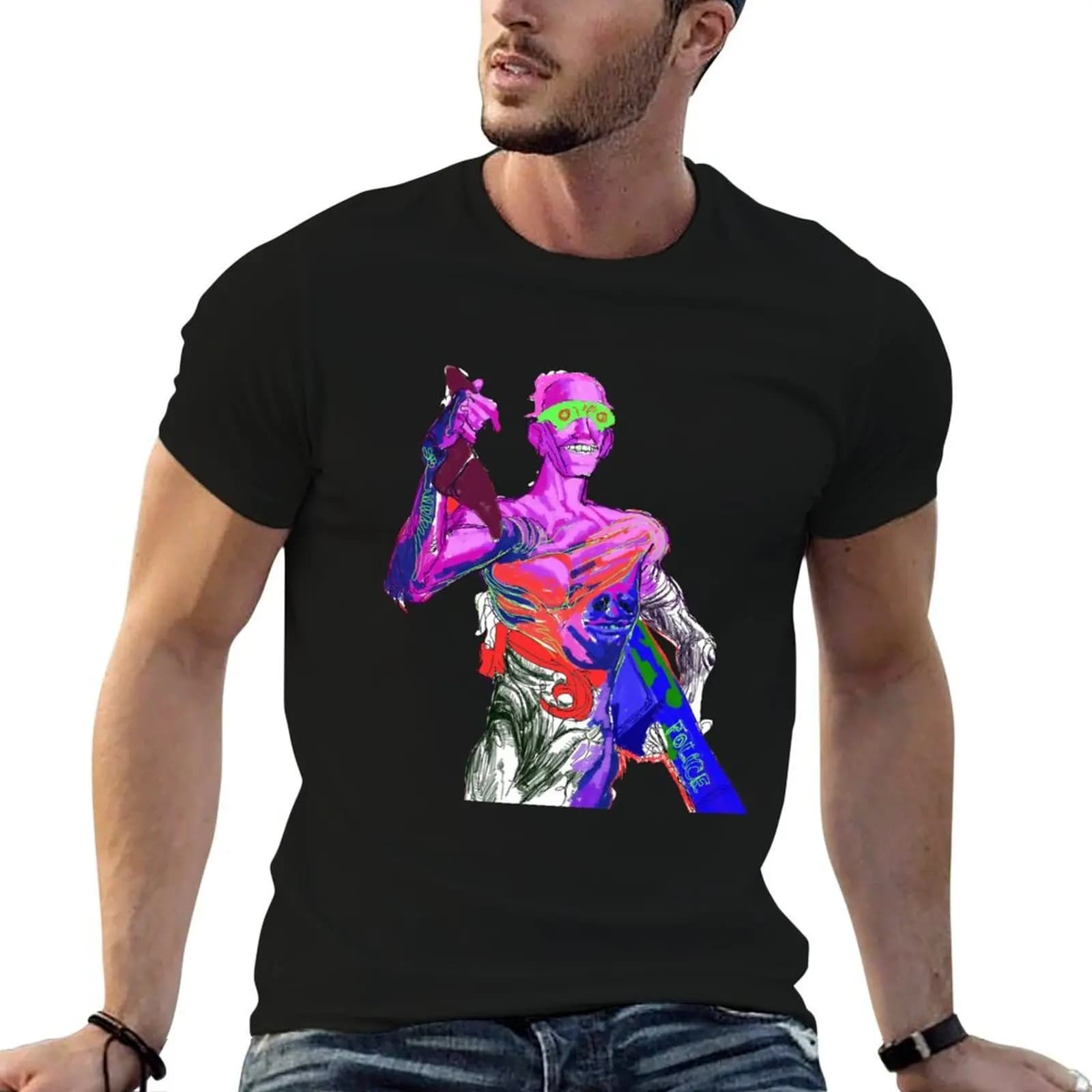 cruelty squad art T-Shirt boys animal print graphic tee shirt mens graphic t-shirts pack