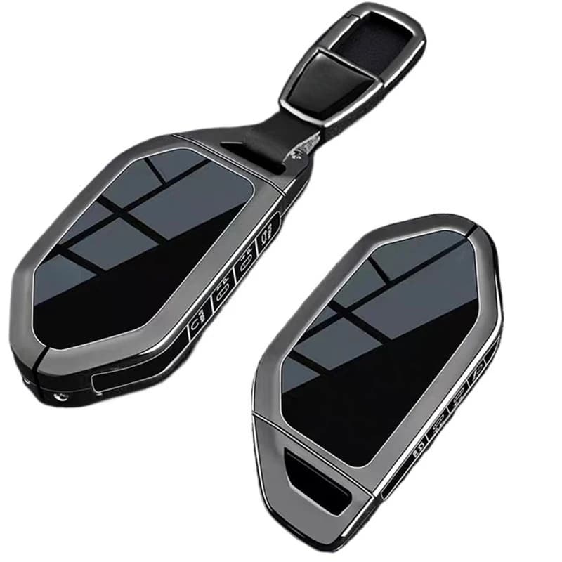 Premium Zinc Alloy Key Cover Case for KIA K3/K5/Sonet/Stonic/KX5/Sportage/EV5/Seltos/K4 - Protective Key Fob Shell Key Bag Chain