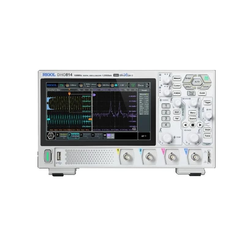 DHO802/804/812/814 Digital Oscilloscope DHO802 DHO804 DHO812 Portable High Resolution 12bit