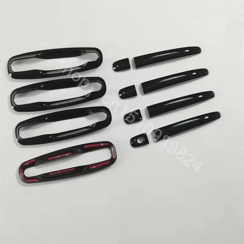 Accessories  For Chevrolet Optra Lacetti Daewoo Nubira 2005~2016  Bright Black Exterior Door Handle Cover Door Handle Bowl Trim