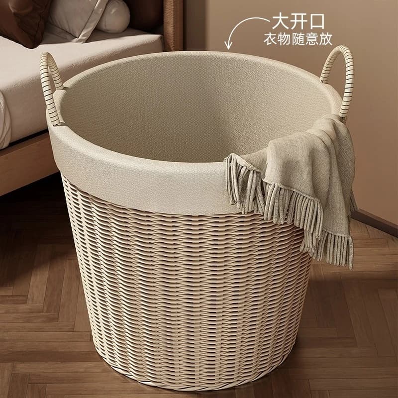 Large Capacity Laundry Hamper Dirty Clothes Storage Basket Bathroom Organizer Bin For Clothing Storage