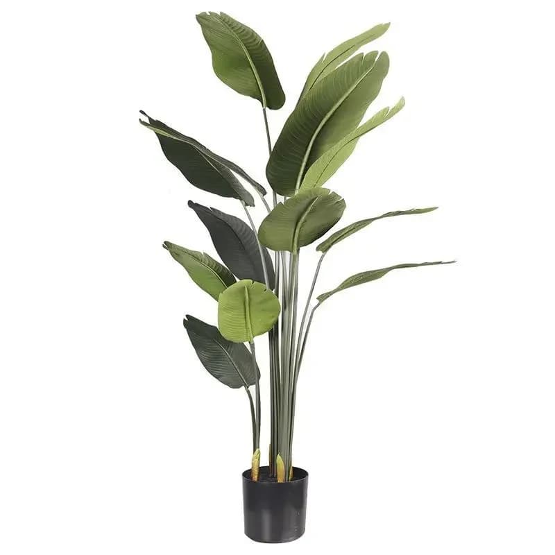 Simulation green plant loose-tailed sunflower simulation traveler's banana Brazilian plant indoor simulation tree paradise