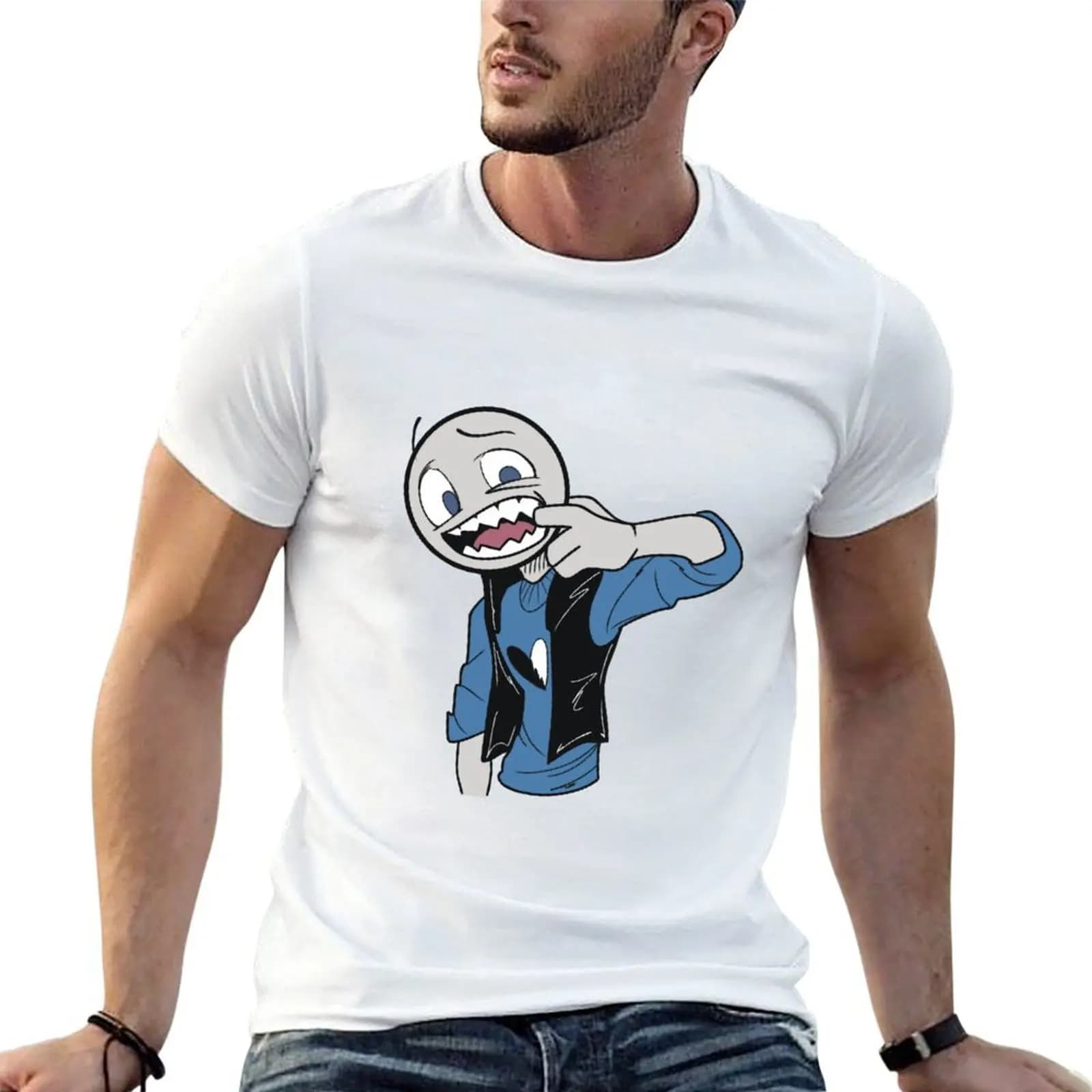 yandere peter T-Shirt anime clothes Clothing shirts men graphic