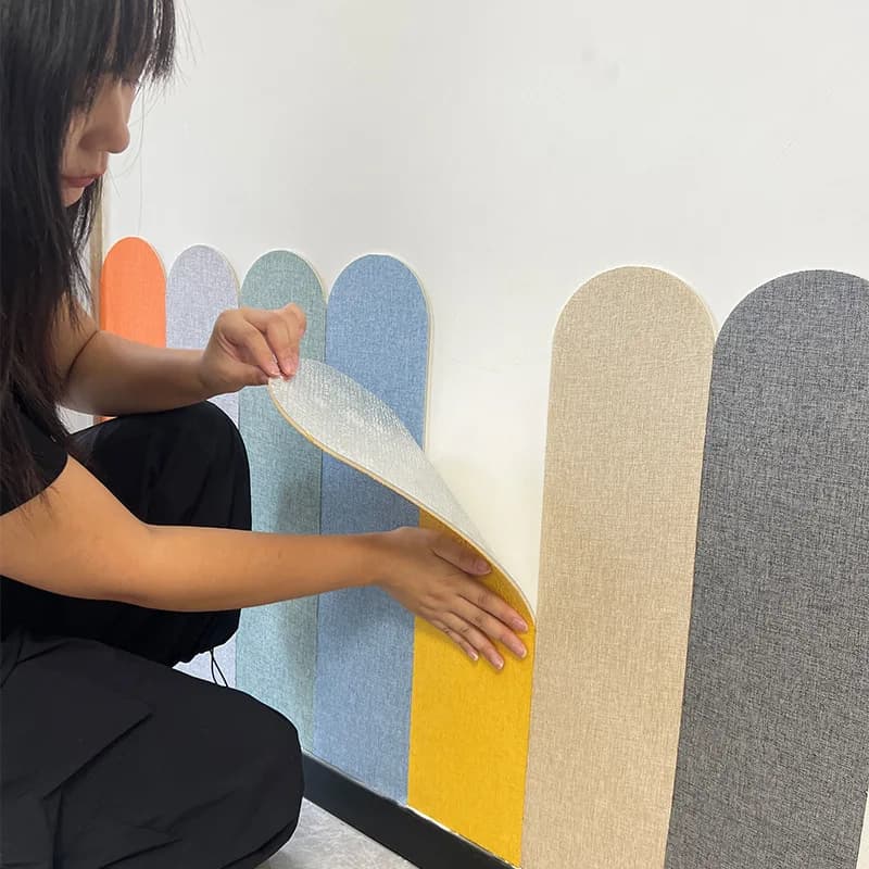 5/10 Pcs Self-Adhesive Wall Panels For Children's Room Living Room Anti-collision Wallpaper Kindergarten Wall Cloth Stickers