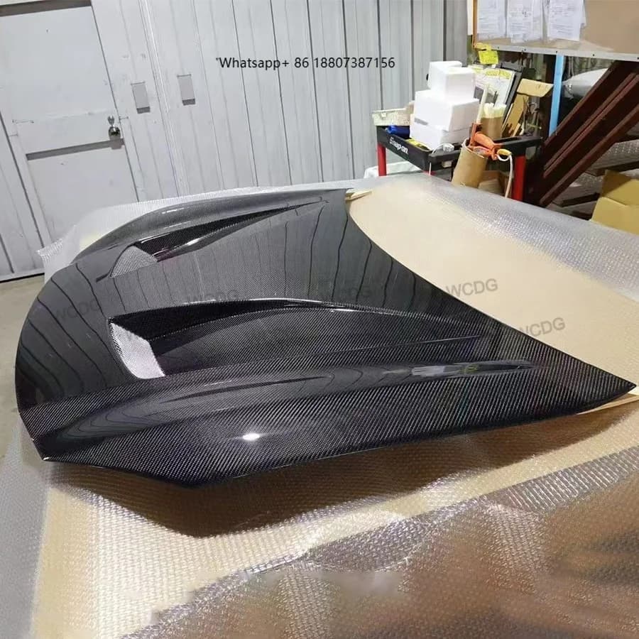 ForToyota GR86 ZN8 forSubaru BRZ ZN8 ZD8 2021+ Dry Carbon Fiber Front Bumper Air Vent Hood Bonnet Cover Car Parts Bodykit