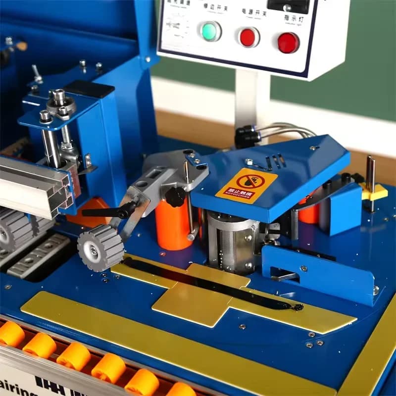 Gold Seller WANJIA Head and Tail Sealing and Repair All-in-one Machine Portable Folding Small Automatic Edge Sealing Machine Edg