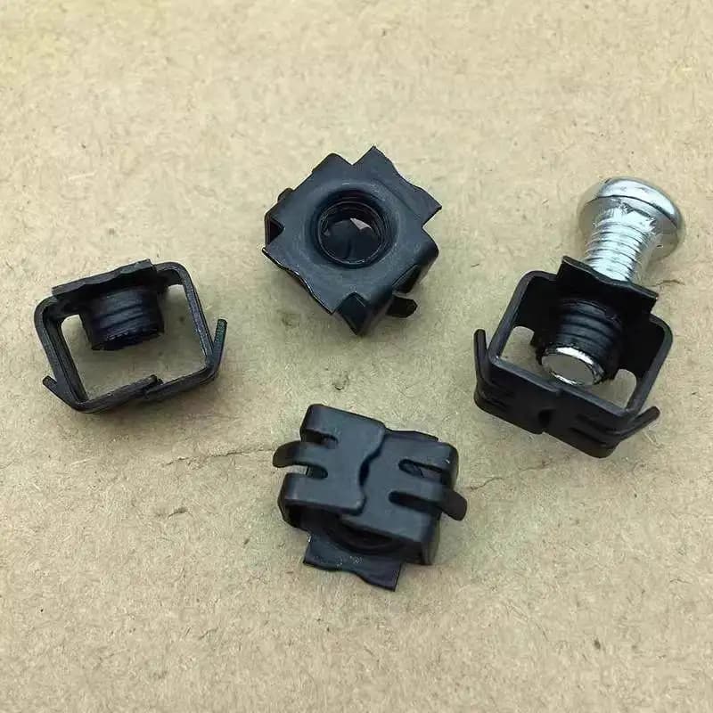 4pcs For Buick GL8 Front Bumper License Plate Mounting Hole Clip