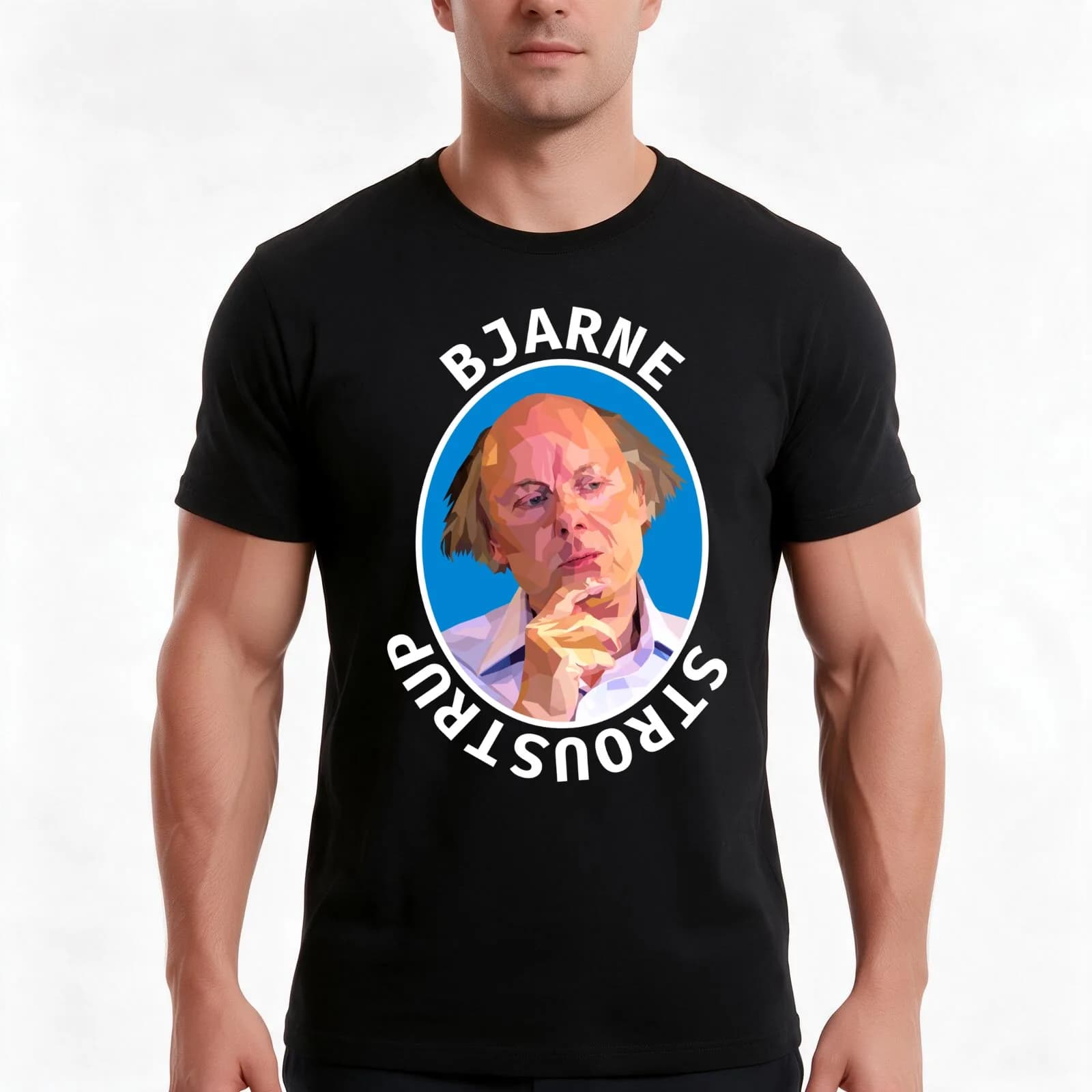 Bjarne Stroustrup Computer Scientist T-Shirt, Summer Casual Cotton Tee, Oversized Streetwear Tops, Vintage Graphic Print