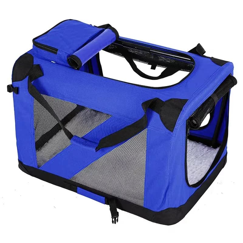Detachable Washing Handbag Portable Steel Tube Folding Pet Carrier Summer Car Travel Outdoor Dog Kernel Cat Kernel