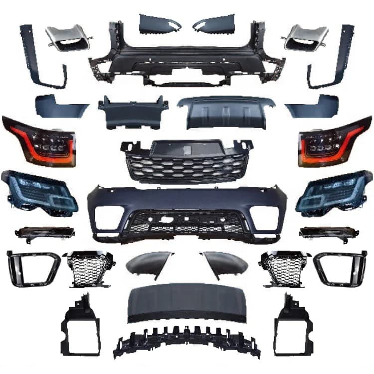 LR3 up to 2010 LR4 Full Body Kit with Bumpers And Lamps Included Auto Accessory for Vehicle Enhancement