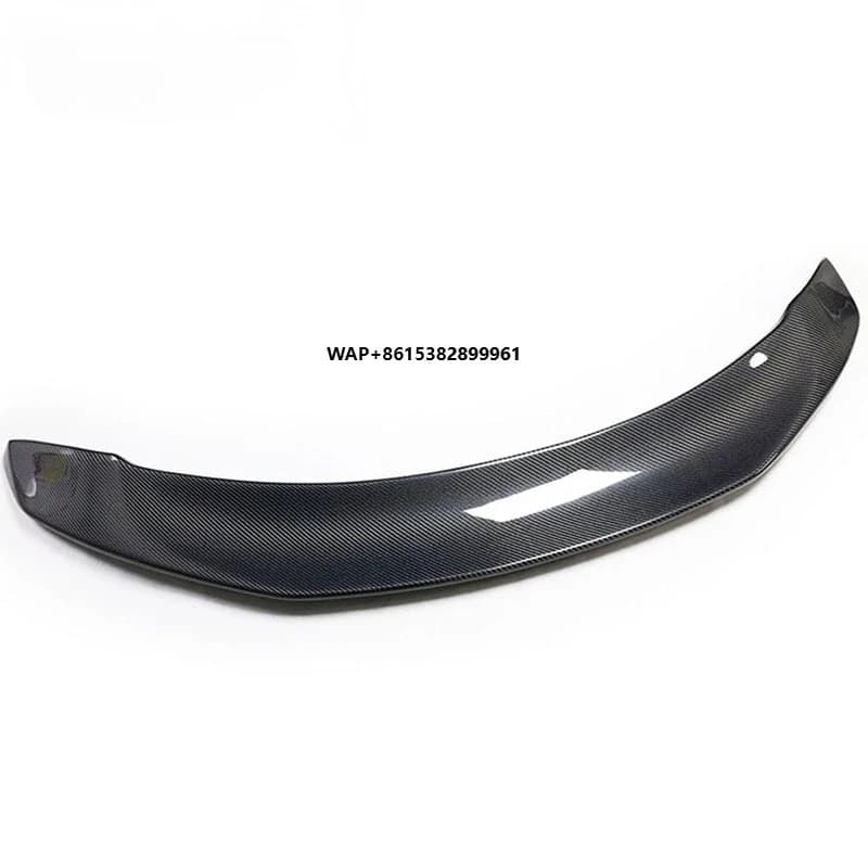 High quality real Dry carbon fiber modified pressure tail fixed wing fiber spoiler suitable for Model Y
