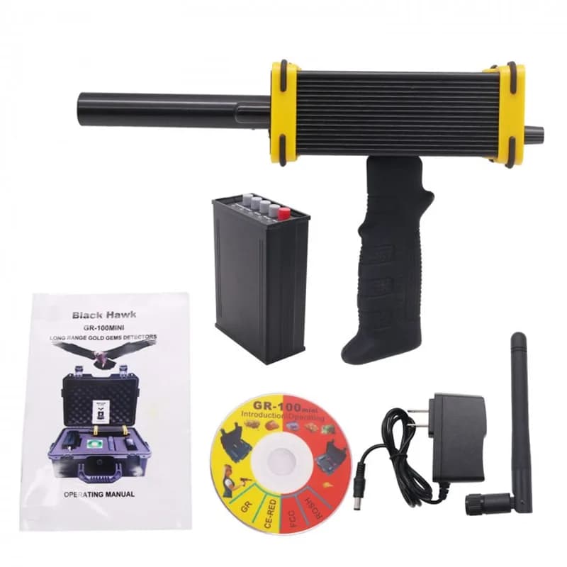 100 gold  silver  gemstone and  underground metal detector
