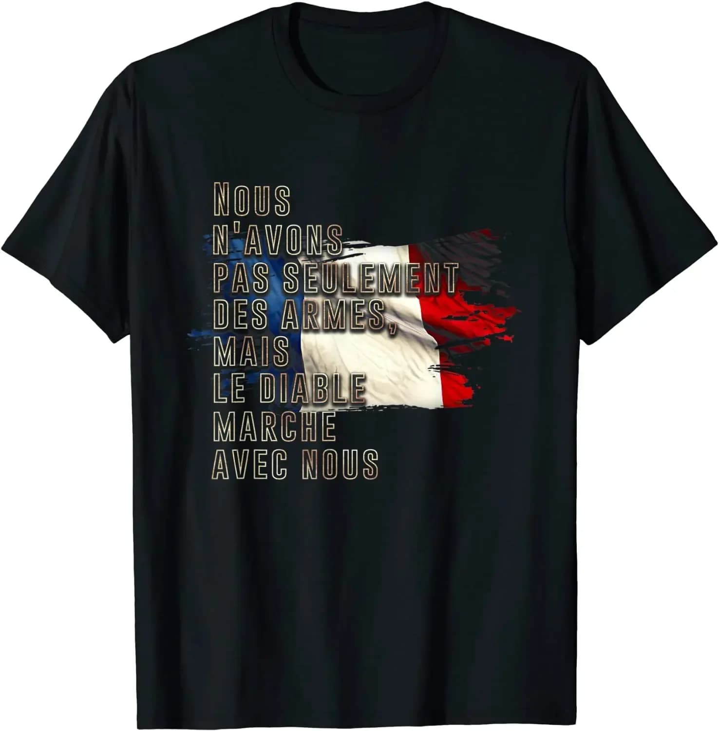 French Legion Song Quote - 2nd REP Men T-Shirt Short Casual 100% Cotton Shirts