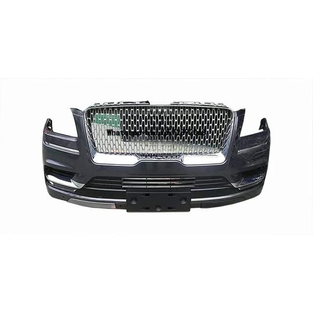 2018-2023 Navigator Front Bumper Assembly With Grille NL7Z8200AA Complete Front Bumper Cover for Lincoln Navigator