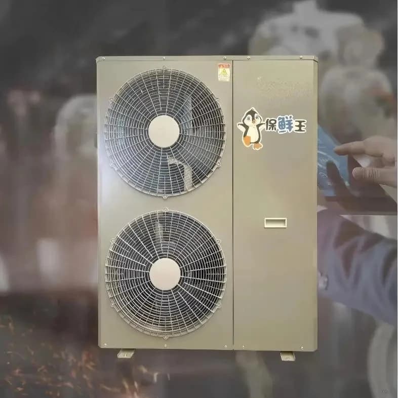 Condensing Unit with Energy Saving & Automatic Features, Refrigerant Motor & Gear Components